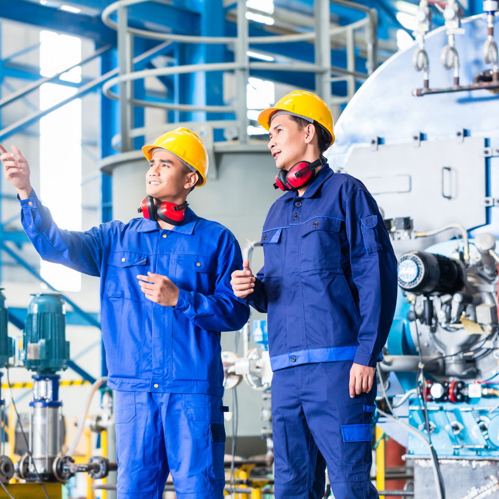 Portable gas detector used in oil and gas operations
