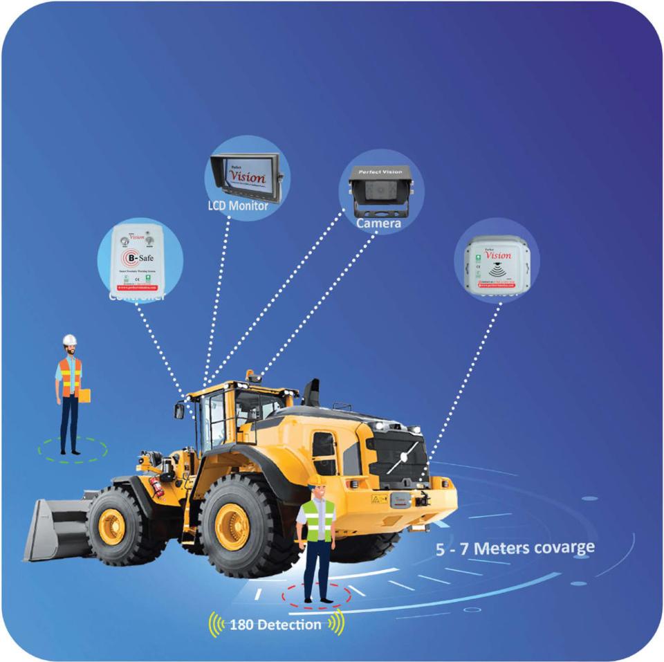 Worker Safety Assurance with Non-Tag Proximity Systems Non-Tag PWAS unit ensuring worker safety